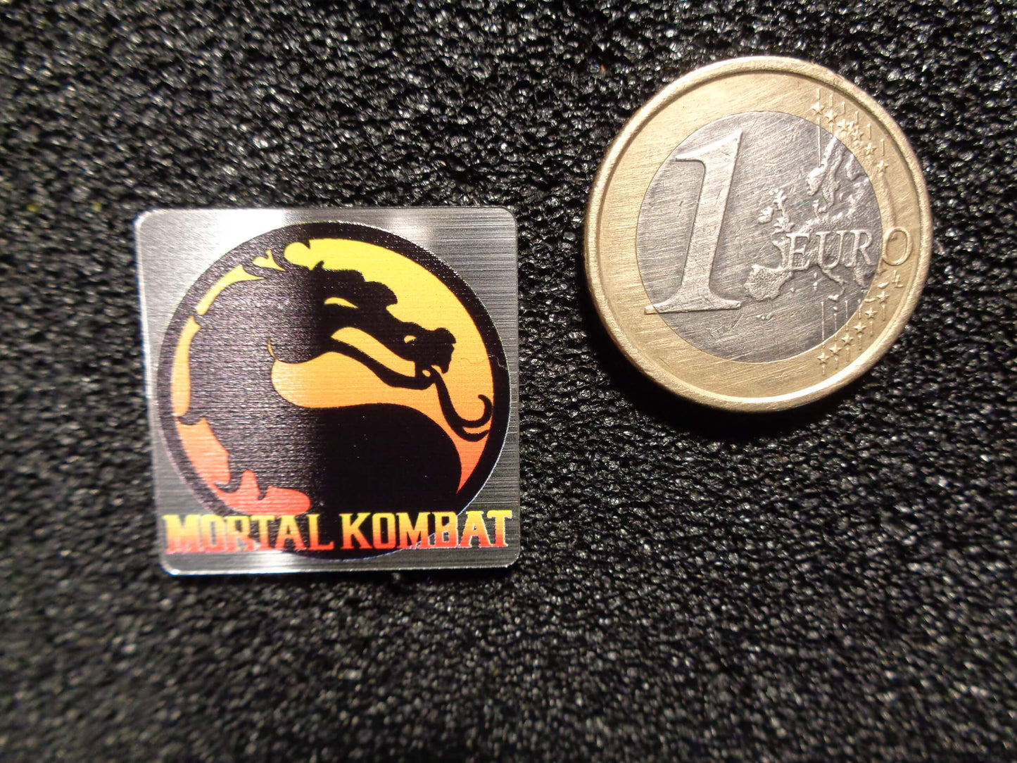 Sticker Mortal Kombat Logo Label Decal Case Badge [496]