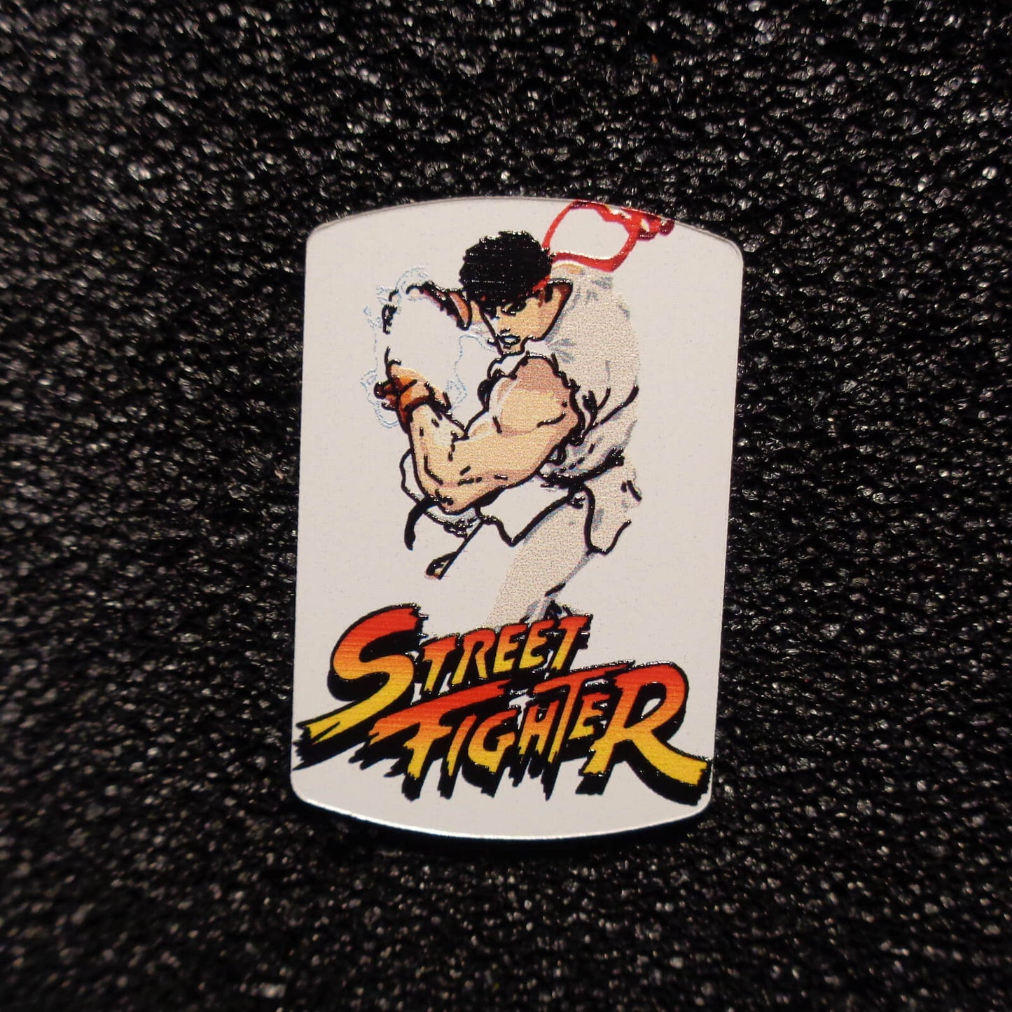 Street Fighter Ryu Logo Label Decal Case Sticker Badge [497]