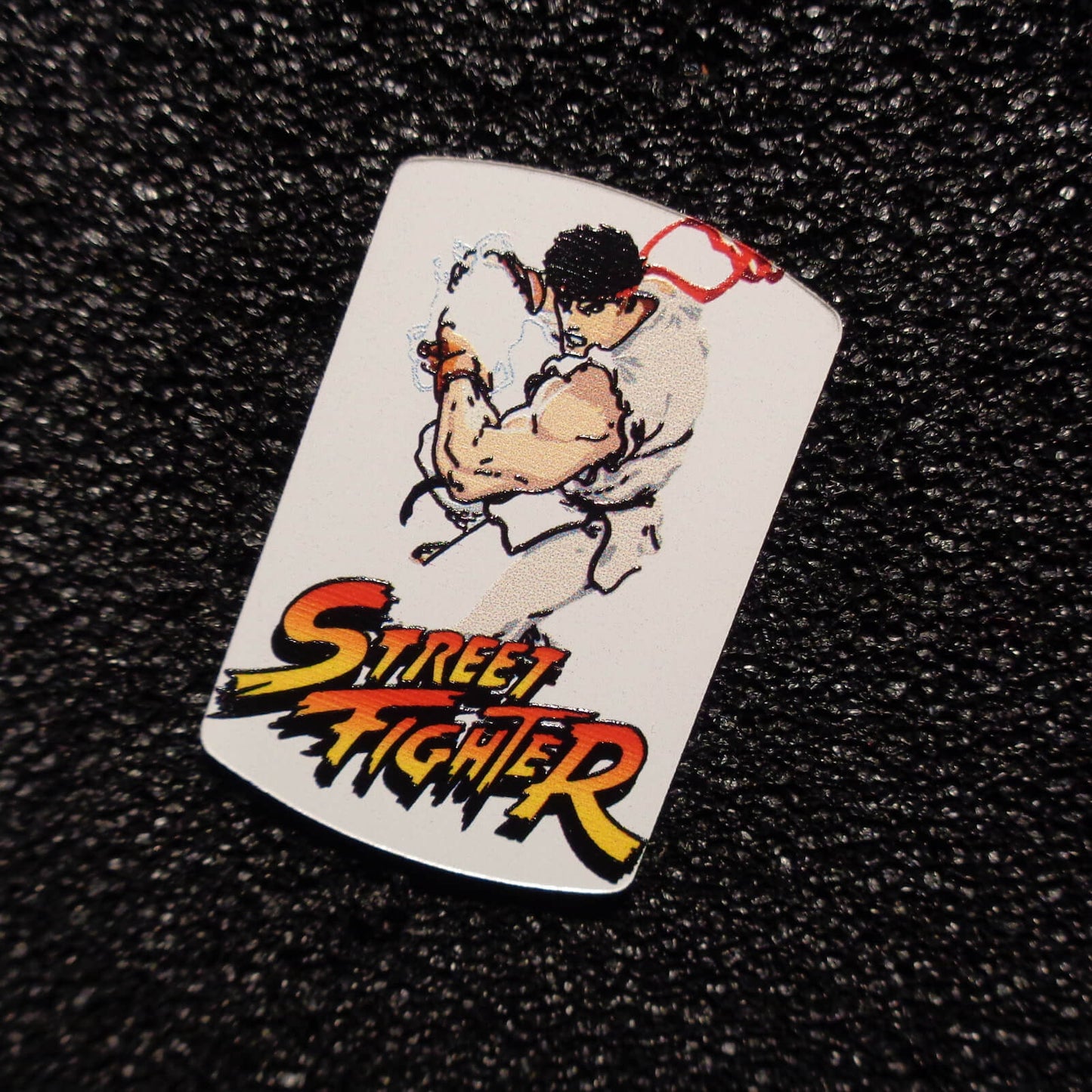 Street Fighter Ryu Logo Label Decal Case Sticker Badge [497]