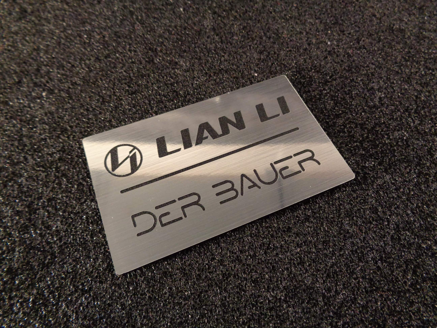 Sticker Lian Li O11 Logo Label Decal Case Badge [531]
