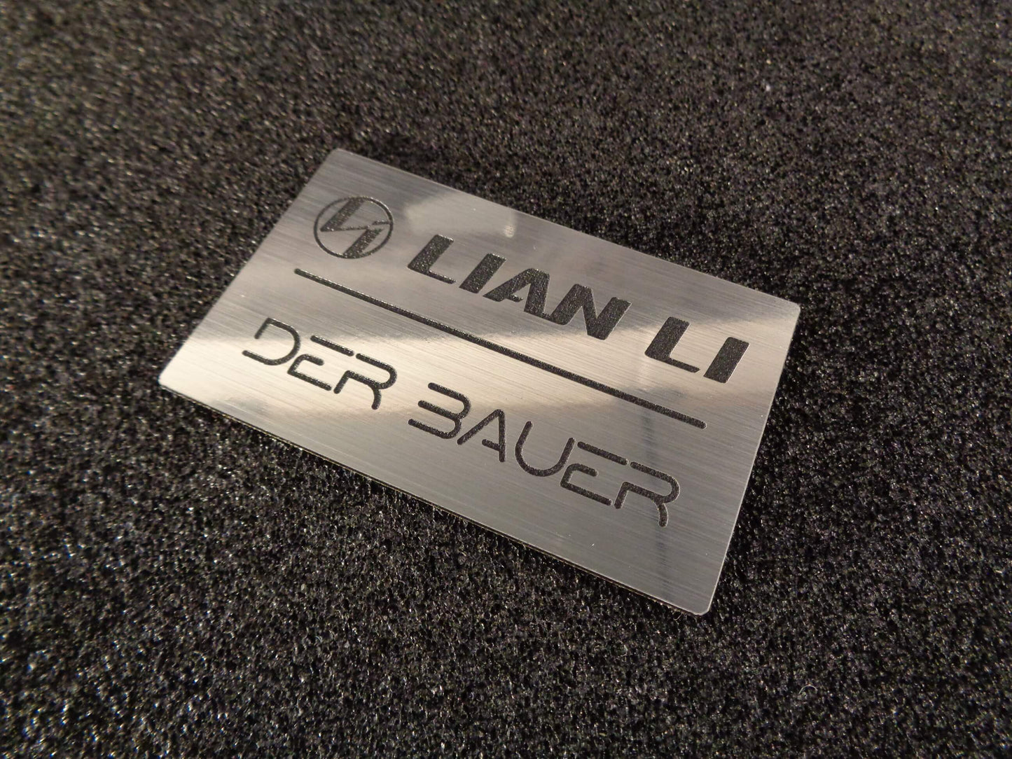 Sticker Lian Li O11 Logo Label Decal Case Badge [531]