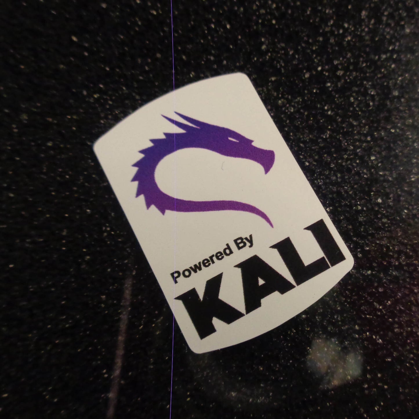Kali Backtrack Sticker Logo Label Badge 1,9cm x 2,8cm [808b]