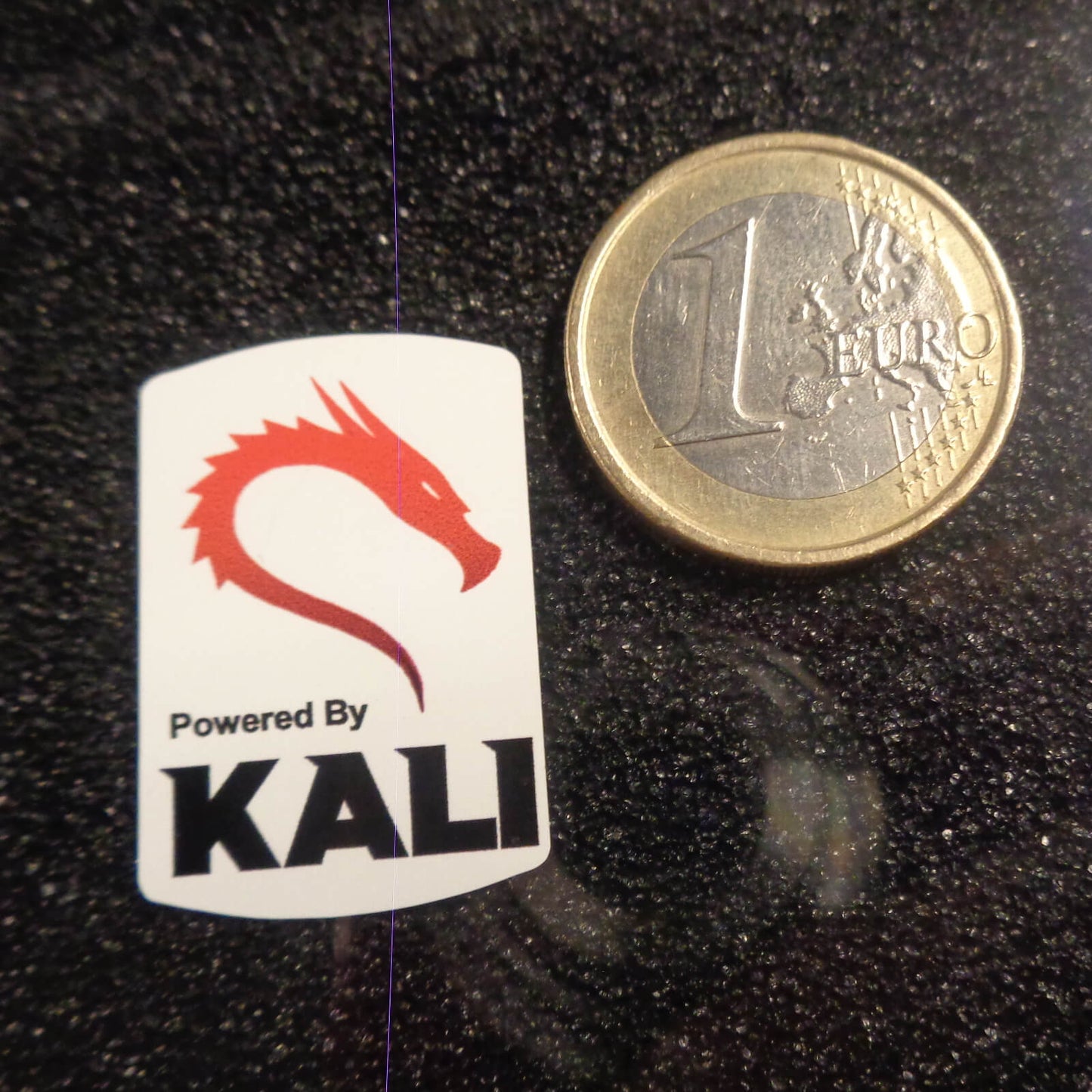 Sticker Kali Backtrack Logo Badge 1.9cm x 2.8cm [808]