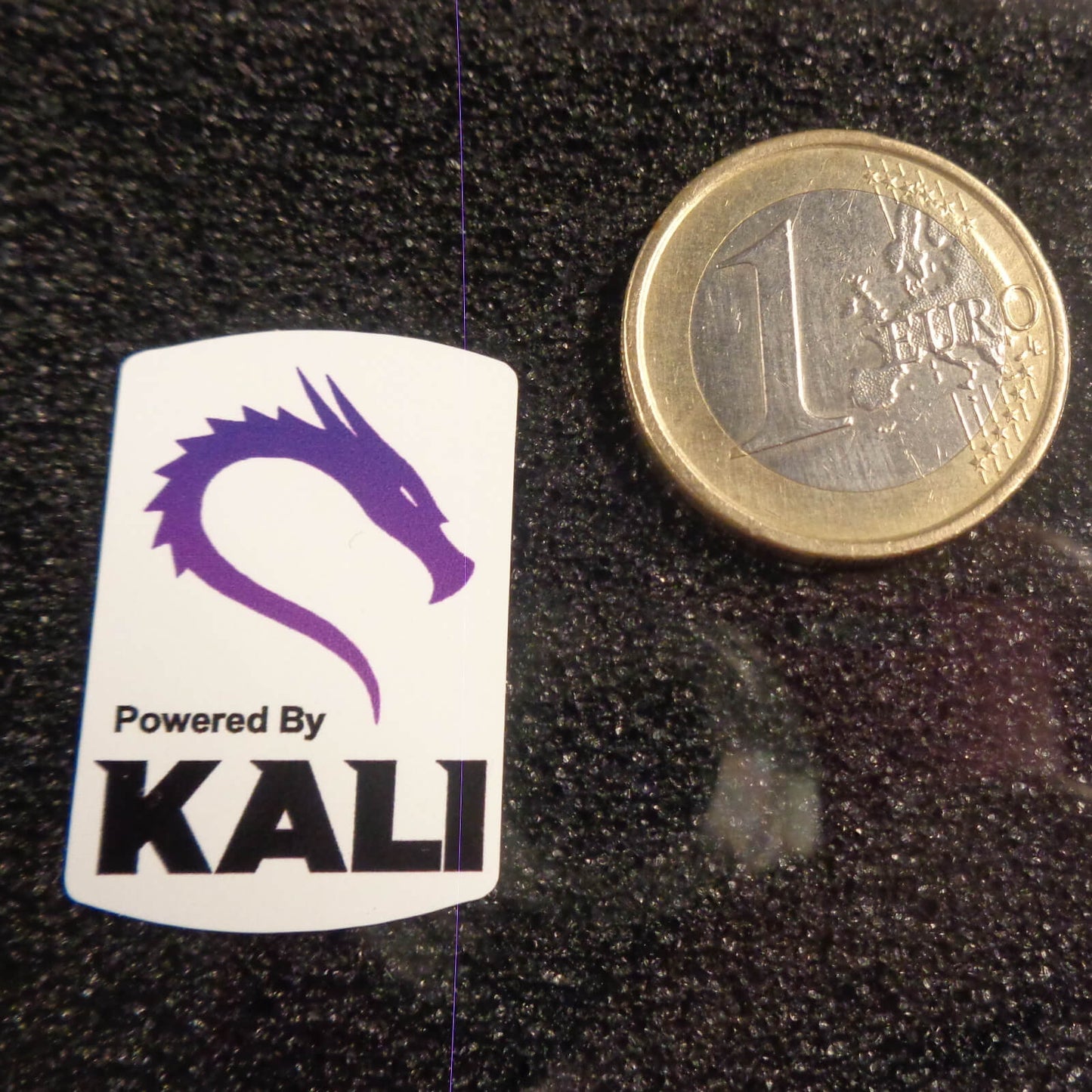 Kali Backtrack Sticker Logo Label Badge 1,9cm x 2,8cm [808b]