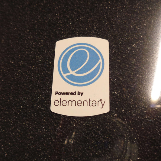 Linux Elementary OS Sticker Label Badge Logo 1,9cm x 2,8cm [832b]