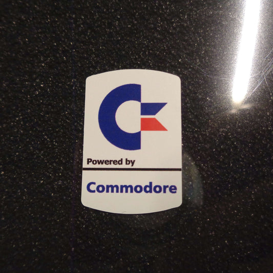 Powered by Commodore sticker