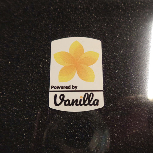 Linux Vanilla Label / Aufkleber / Sticker / Badge / Logo 1,9cm x 2,8cm [842]