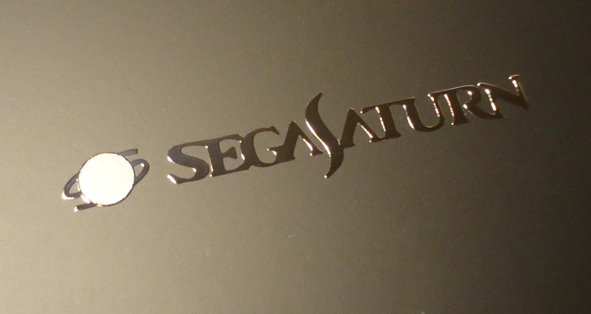 Sticker Sega Saturn Label / Aufkleber / Sticker / Badge / Logo 60mm x 11mm [178]