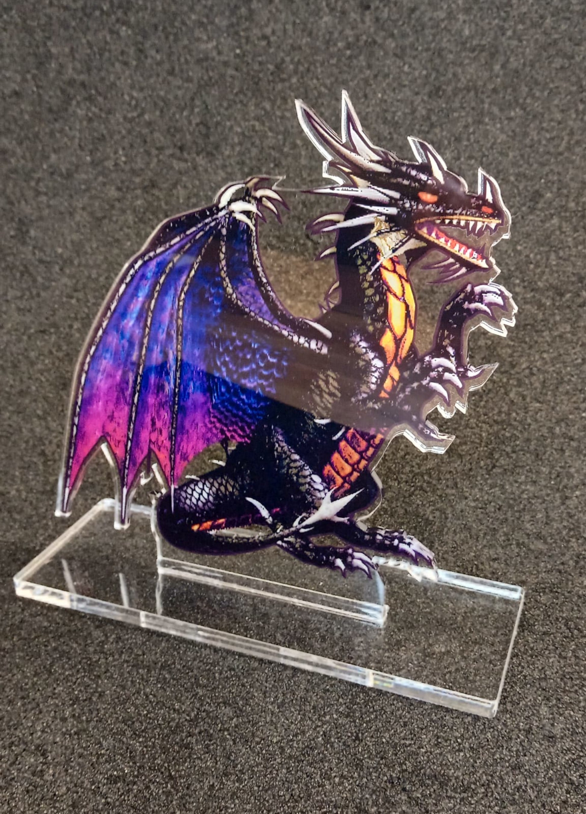 Heroes 3 Black Dragon Display Stand Statue