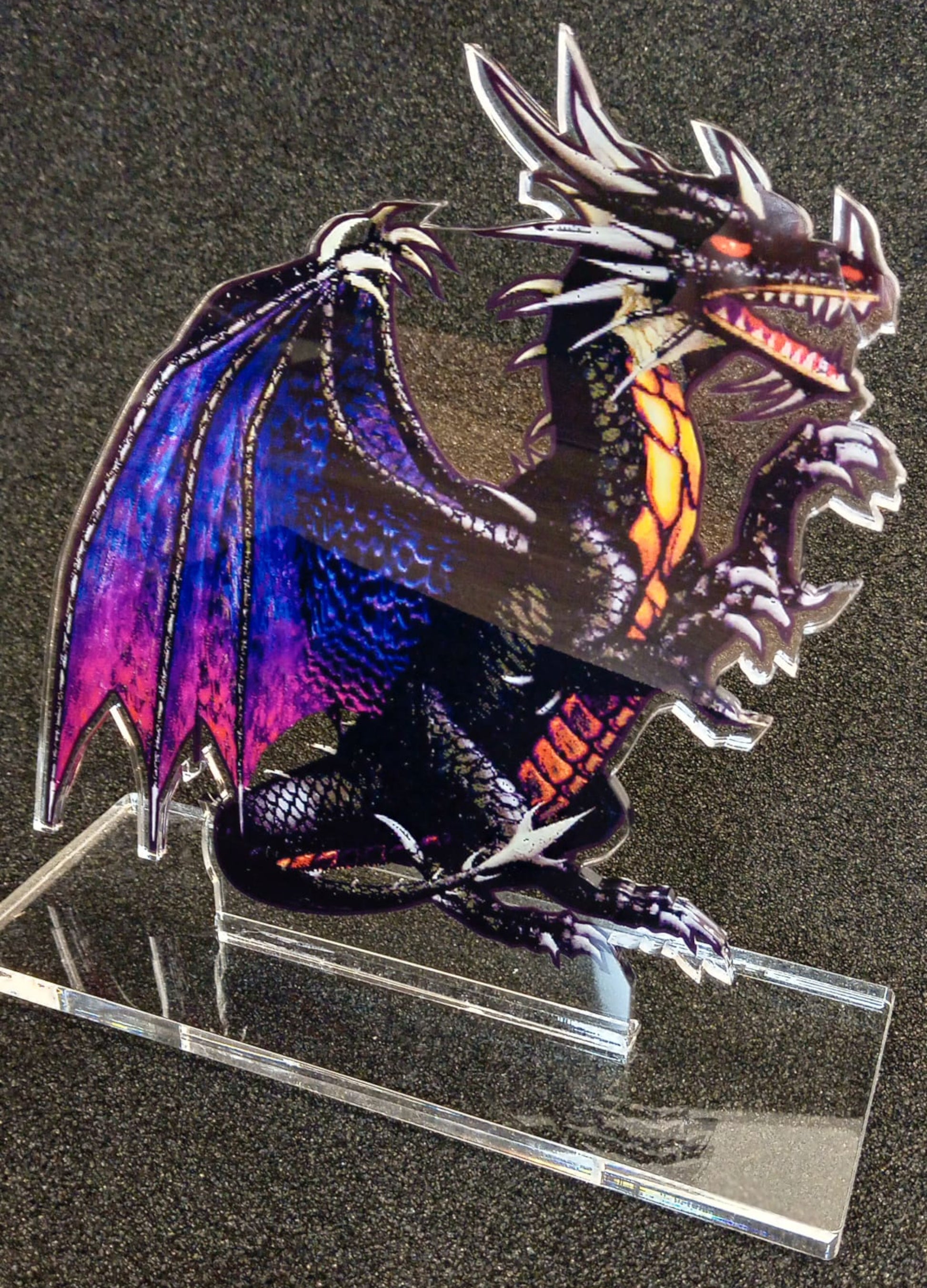 Heroes 3 Black Dragon Display Stand Statue