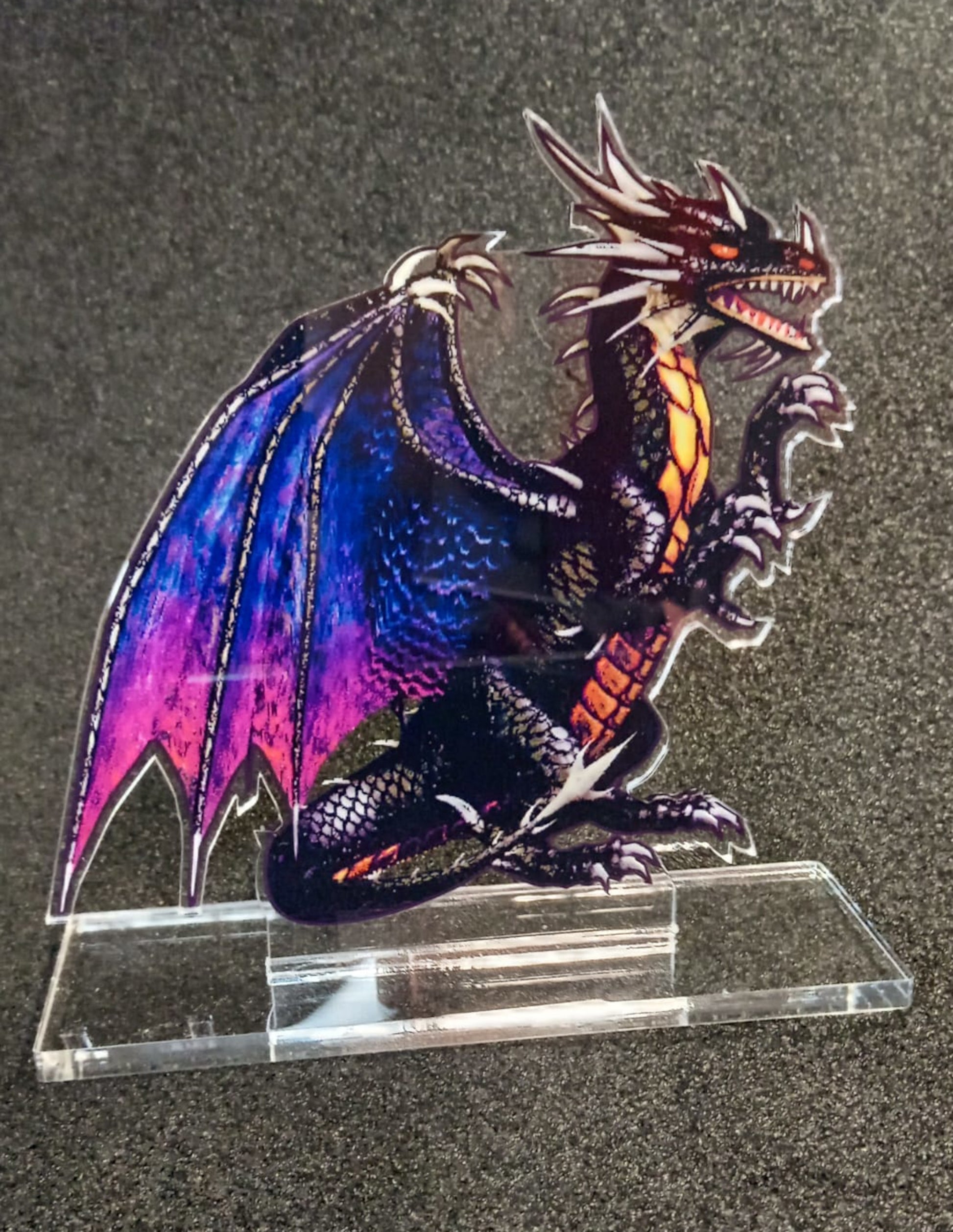 Heroes 3 Black Dragon Display Stand Statue