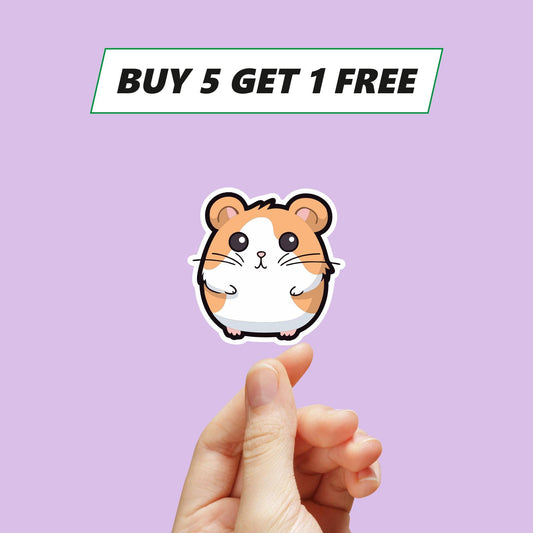 Cute Chibi Hamster sticker