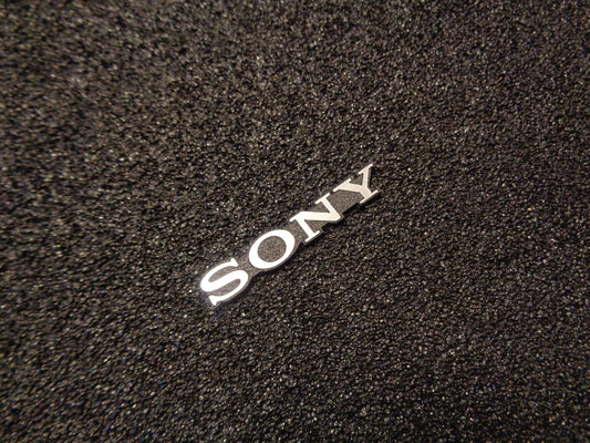 Sony Trinitron TV Logo badge sticker