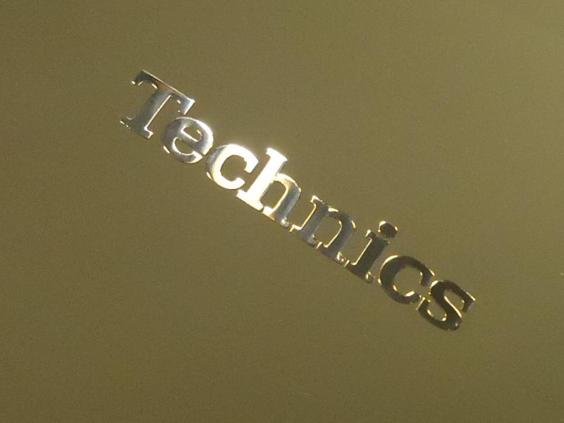 Sticker Technics Label Badge Logo 50mm x 7mm [402]