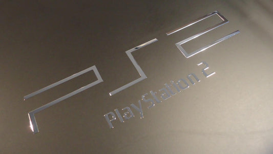 PlayStation 2 Silver logo sticker