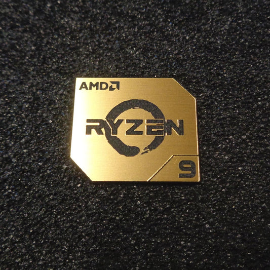 AMD RYZEN 9 sticker