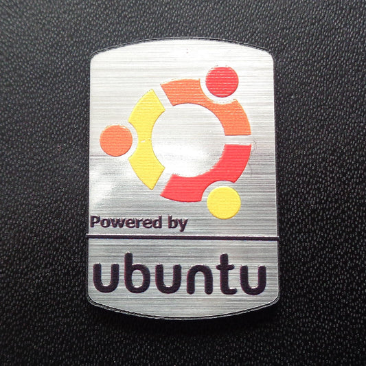 Ubuntu badge sticker