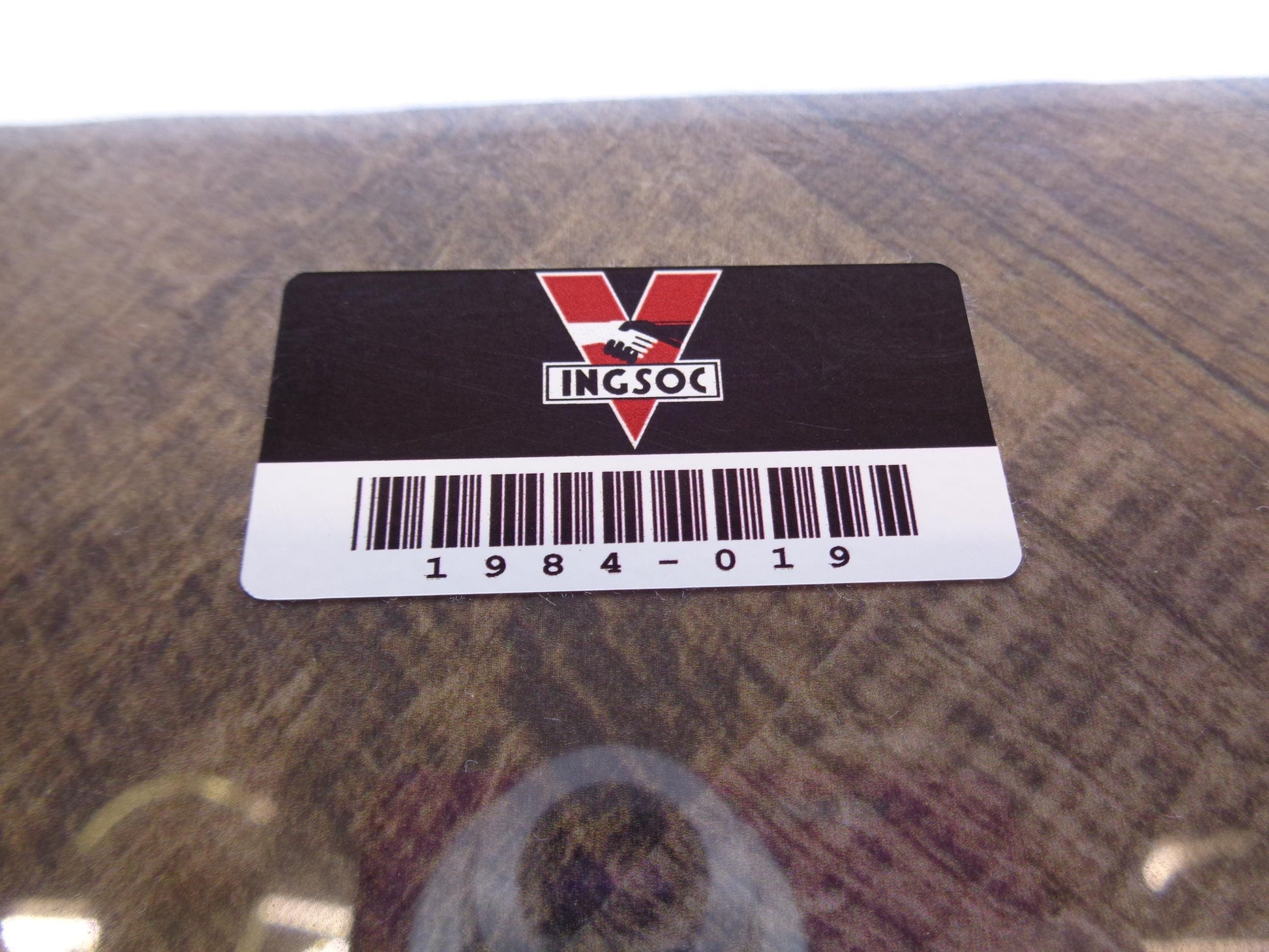 INGSOC asset tag Vinyl Sticker