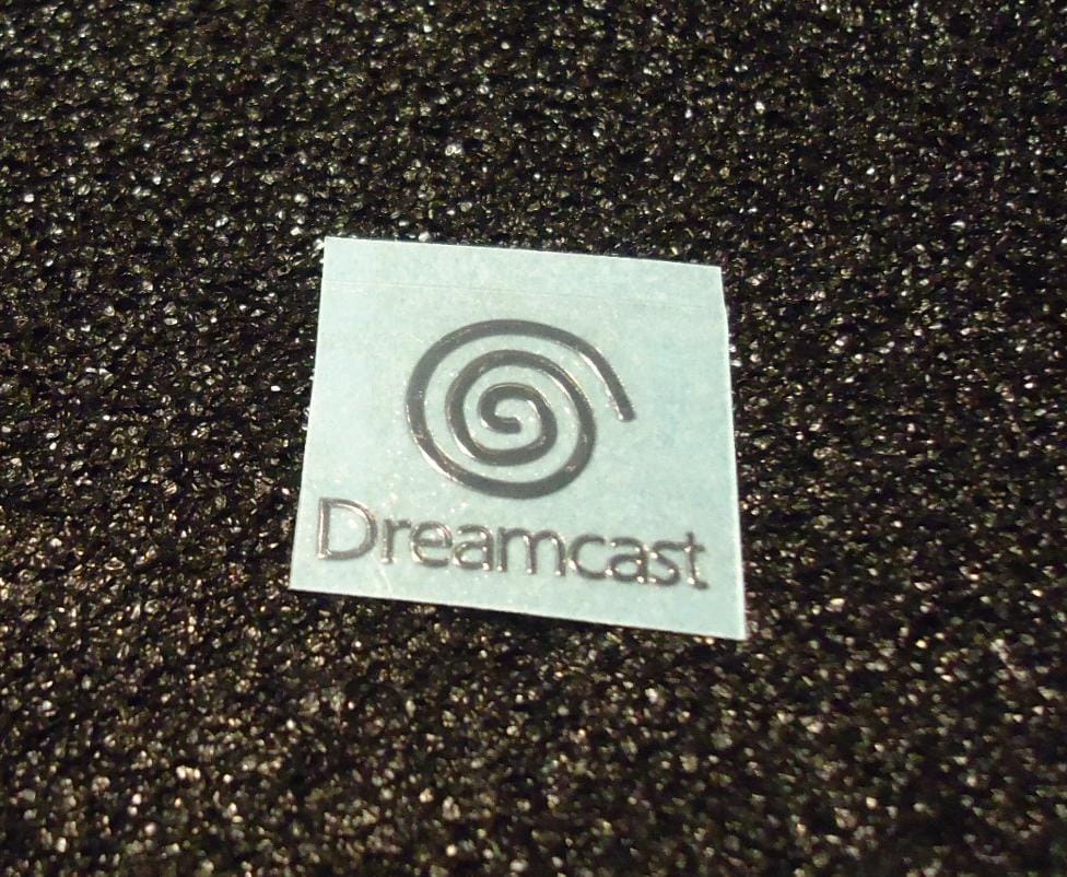 Sticker Sega DreamCast Label Badge Logo [161]