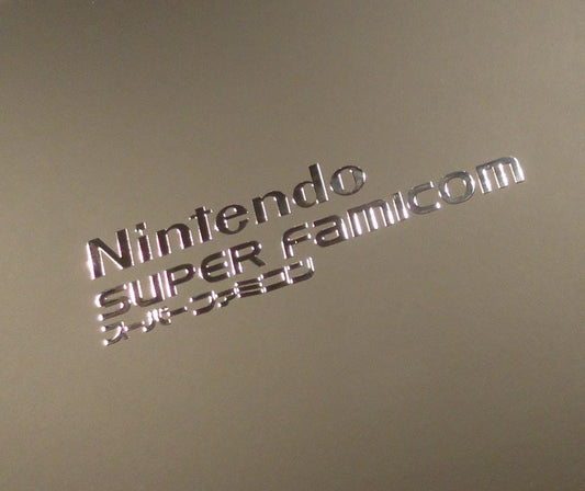 NINTENDO SUPER FAMICOM LOGO sticker