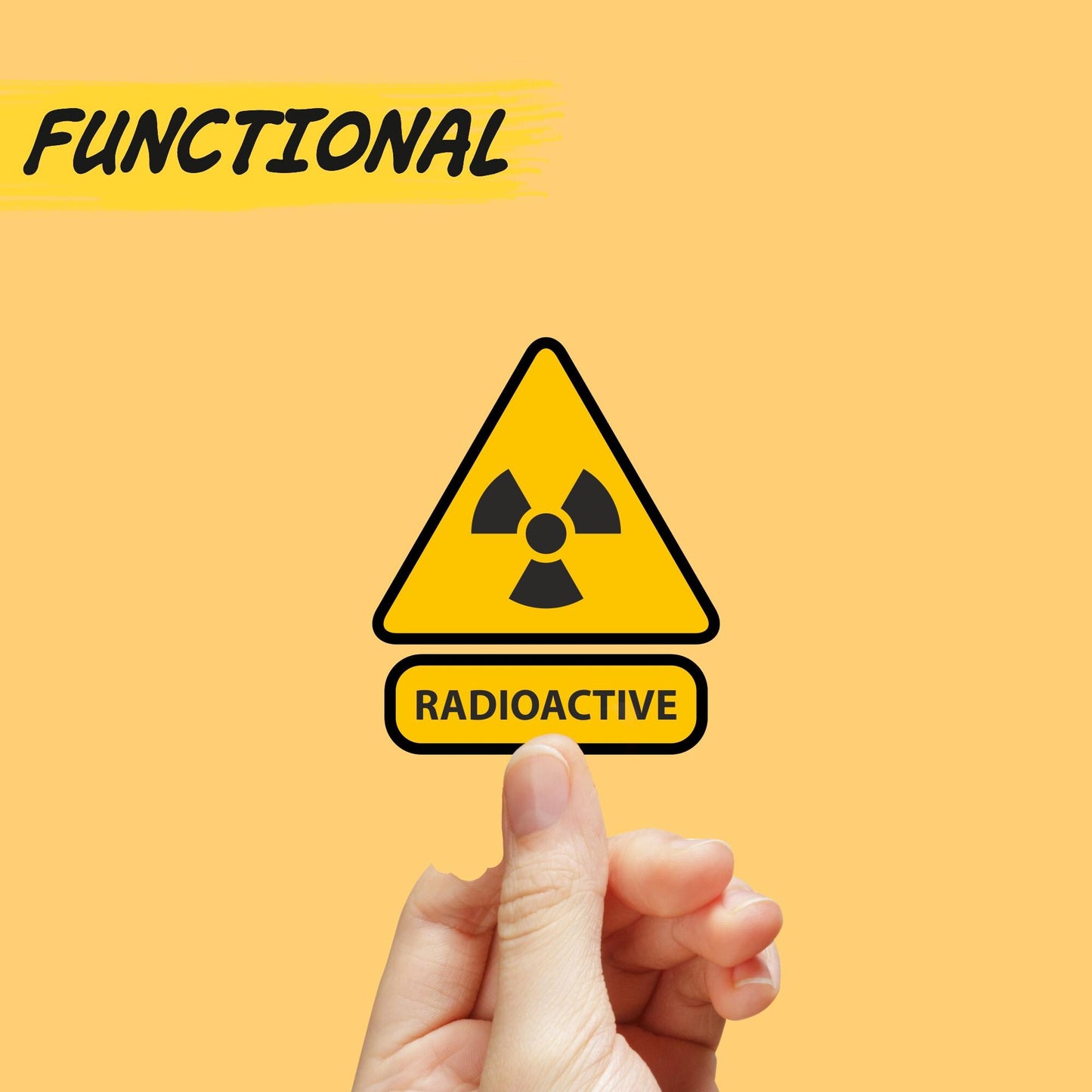 warning sticker